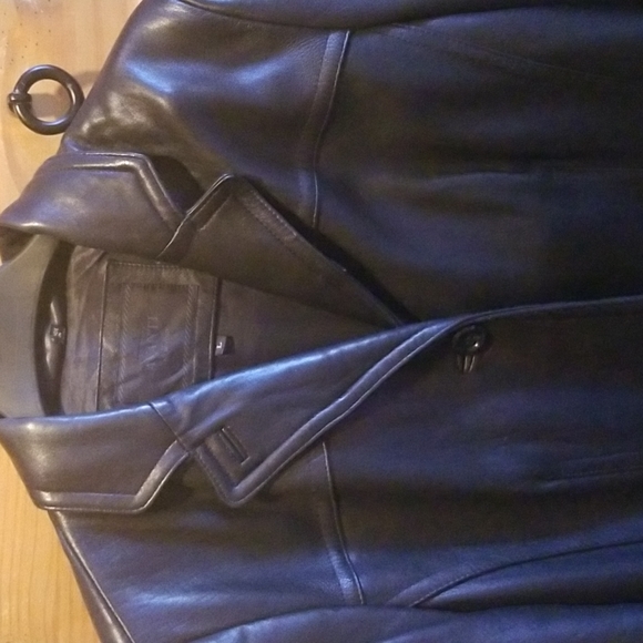 Black Leather jacket - Picture 3 of 4